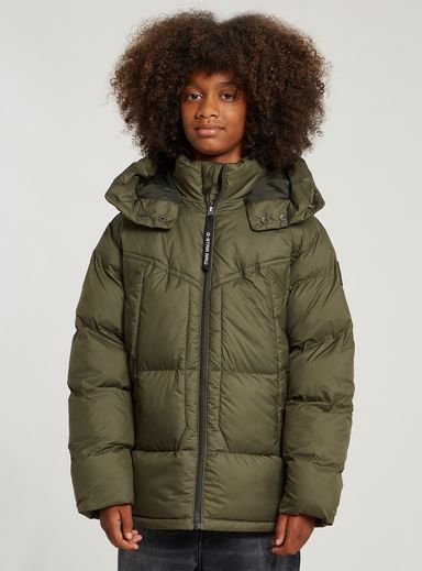 Boys Whistler Padded Hooded Jacket